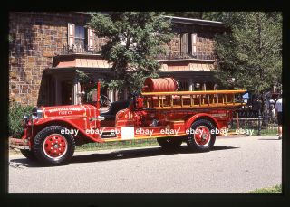 Westville Nj 1930 Ahrens Fox Pumper Fire Apparatus Slide