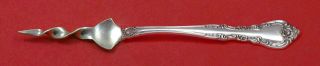 Alencon Lace By Gorham Sterling Silver Butter Pick Twisted 5 3/4 " Custom Made