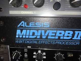 Vintage Alesis Midiverb Ii 16 Bit Digital Effects Processor