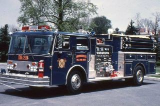 Hughesville Pa 1983 Spartan Boyer Pumper - Fire Apparatus Slide