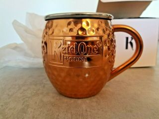 Ketel One Vodka Moscow Mule Mugs Copper - Set Of 4 -