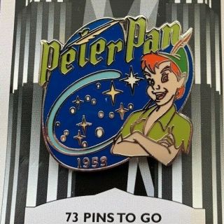 Peter Pan Disney Store Countdown To The Millennium Series Retired Pin 74