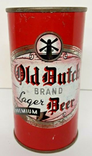 Old Dutch Brand Flat Top Beer Can Metropolis Brewing Co.  Trenton Nj