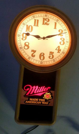 Vintage 1985 Miller Beer 