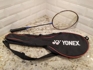 Vintage Yonex Carbonex Carbon Shaft Badminton Racket B - 8500b W/case