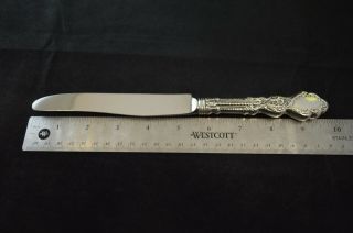 Gorham Versailles Sterling Silver Handled Dinner Knife w/ French Blade 3