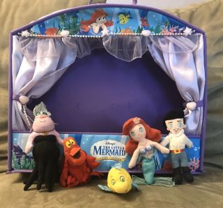 Disney’s The Little Mermaid Special Edition Vintage Finger Puppet Set & Theater
