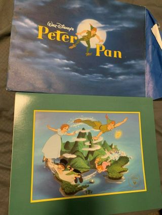 Disney Peter Pan Lithograph Exclusive Commemorative