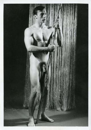 Vintage Gay Interest Photo By Troy Saxon 5x7 1967