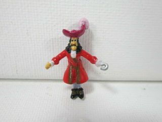 Polly Pocket Disney Peter Pan Captain Hook Miniature Plastic Figurine Toy Doll