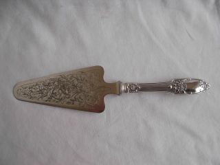 ANTIQUE,  FRENCH STERLING SILVER PIE SERVER,  LATE 19th CENTURY. 2