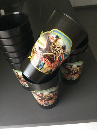 Iron Maiden Trooper Beer Pot Cup Beaker X 10.