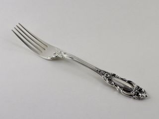 Towle Grand Duchess Sterling Silver Place Fork - 7 5/8 " - No Monograms