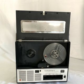 Vintage Panasonic RQ - 156S Reel to Reel Solid State Tape Recorder 2