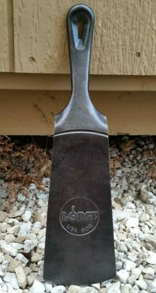 Vintage Lodge Cast Iron Spatula Made From A 9 Griddle