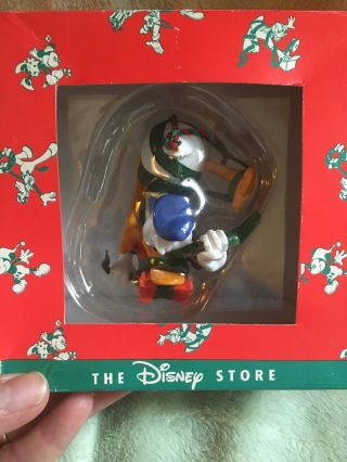 Disney Store Donald Duck Christmas Tree Ornament 1995
