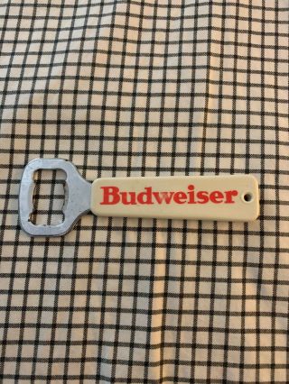 Vintage Budweiser Bottle Can Opener Bartender Souvenir Collectible