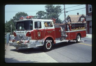 Inwood Ny E311 1976 Mack Cf Pumper Fire Apparatus Slide