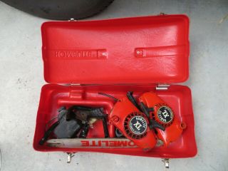 Vintage Homelite Xl Chainsaw Carrying Case Parts
