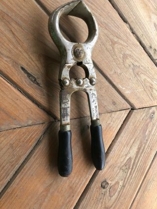 Burdizzo Emasculator Castrator Tool Italy 12” Brevettata Vintage