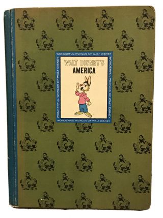 1965 Walt Disney’s America - Golden Press - Hardcover Book - Vintage