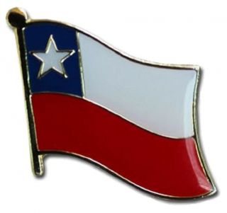 Chile Flag Lapel Hat Pin Fast Usa