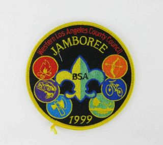 Vintage Bsa Boy Scout Patch 1999 Western Los Angeles County Council Jamboree
