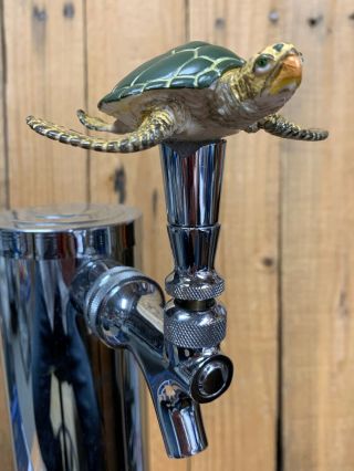 Sea Turtle Beer Keg Tap Handle Kegerator Mini Pull Knob
