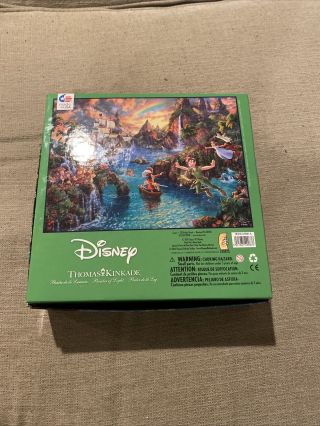 Thomas Kinkade Walt Disney Peter Pan 750 Piece Puzzle 2