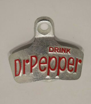 Dr Pepper Starr X Stationary Wall Mount Bottle Cap Opener Old Stock