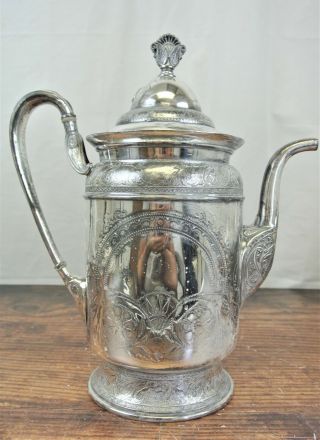 Vintage Mfd & Plated By Reed & Barton Francis Tea Pot /coffee