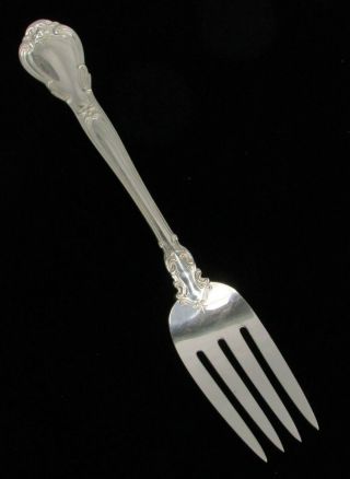 Gorham Chantilly Sterling Silver 8 1/2 " Cold Meat Serving Fork