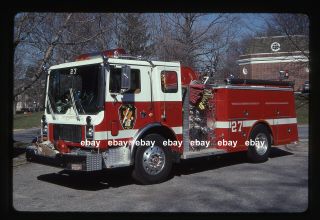 Eastchester Ny E27 1986 Mack Mc Ward 79 Pumper Fire Apparatus Slide