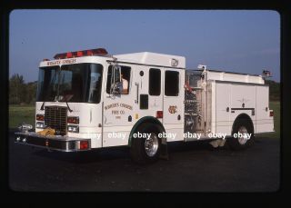 Wrights Corners Ny 1995 Hme Marion Pumper Fire Apparatus Slide