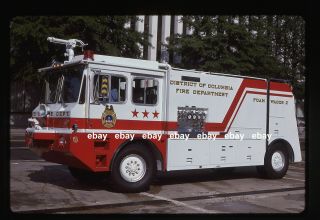 Washington Dc Foam Unit 2 1981 Smi Firemaster Cfr Fire Apparatus Slide