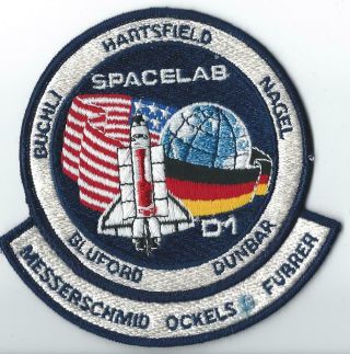 Nasa Space Shuttle Sts - 61a Mission Patch