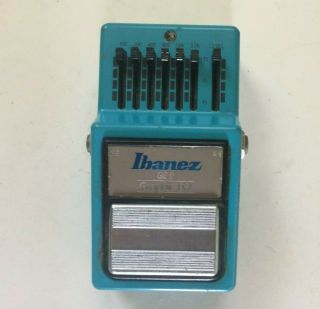 Vintage Ibanez Ge 9 Graphic Eq Effects Pedal