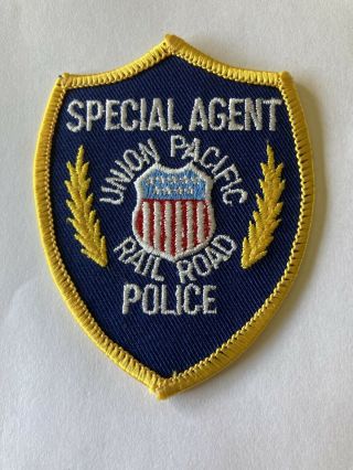 Union Pacific Special Agent Omaha Nebraska Ne 3” Rxr Railroad Police Patch