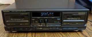 Vintage Technics Rs - Tr575 Stereo Dual Cassette Deck Player,  Hx Pro,  Great