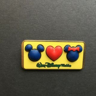 Wdw Mickey Mouse Loves Minnie Mouse Disney Pin 30931