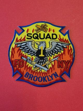York City Fire Department Patch Squad 1