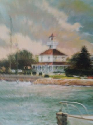 VINTAGE DIXIE BEER BREWERY LAKE PONTCHARTRAIN LIGHTHOUSE ORLEANS POSTER 2
