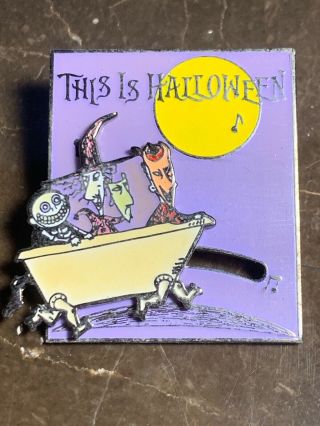 Disney Store Pin Magical Musical Moments This Is Halloween Nightmare Lock Shock