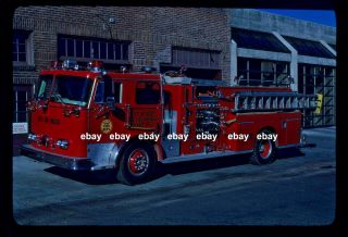 Bend Or 1975 Seagrave Western States Pumper Fire Apparatus Slide
