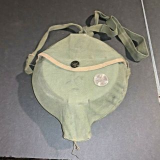 Vintage Bsa Boy Scout Official Mess Kit With Canvas Cover - 1950 