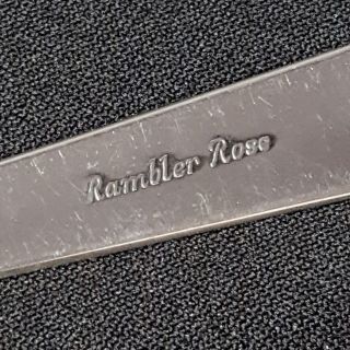 TOWLE STERLING SILVER RAMBLER ROSE (2) DINNER FORK FORKS NO MONOGRAM 7 - 3/8 