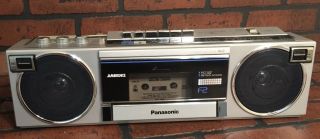 Vintage Panasonic Rx - F2 Am/fm Radio Cassette Tape Stereo Boombox