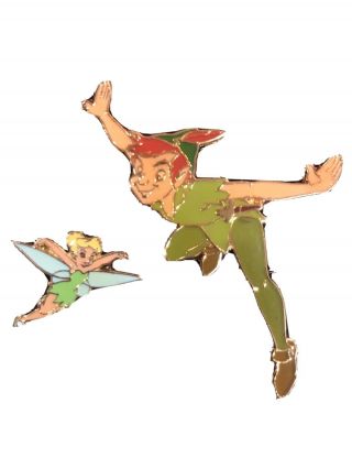 Disney Peter Pan And Tinkerbell Pins