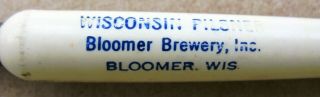 Vintage Bloomer Brewery Inc.  White Bat Mechanical Pencil Or Pen Wisconsin Beer