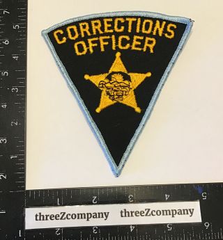 Vtg California Department Of Corrections Doc Officer Patch Ca